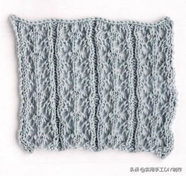 针织图解 最新的用棒针编织的40款精致蕾丝针织图案 收藏版