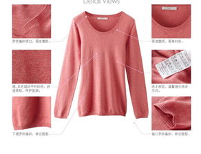 佐丹奴针织衫女装简洁雅致圆领长袖羊毛衣